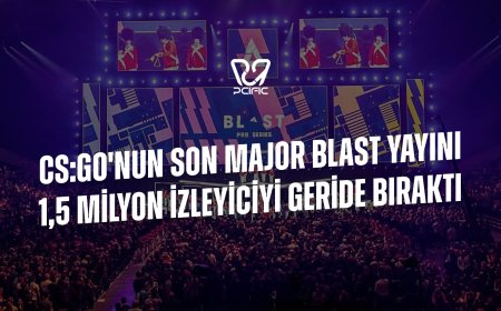 CS:GO’nun Son Major Blast Yayını 1,5 Milyon İzleyiciyi Geride Bıraktı 