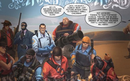 Team Fortress 2 Çizgi Romanı 7 Yıl Sonra Geri Dönüyor 