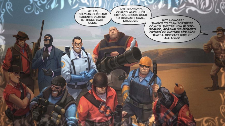 Team Fortress 2 Çizgi Romanı 7 Yıl Sonra Geri Dönüyor